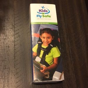 Kids Fly Safe CARES airplane safety harness